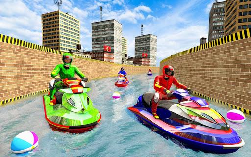 Jet Ski Water Boat Racing ۳D Free - عکس برنامه موبایلی اندروید