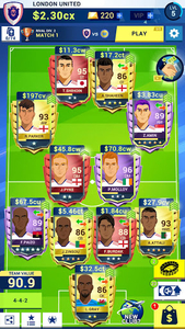 Idle Eleven - Soccer tycoon - Gameplay image of android game