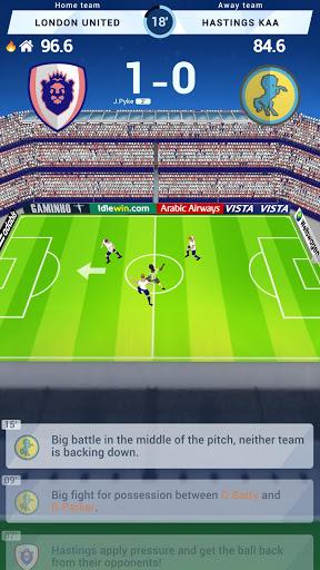 Idle Eleven - سرمایه‌گذار فوتبال - Gameplay image of android game