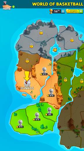 Idle Five Basketball tycoon - Gameplay image of android game