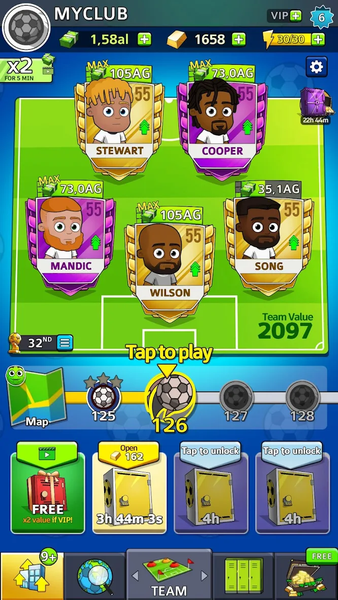 Idle Soccer Story - Tycoon RPG - عکس بازی موبایلی اندروید