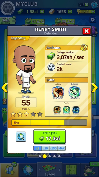 Idle Soccer Story - Tycoon RPG - عکس بازی موبایلی اندروید
