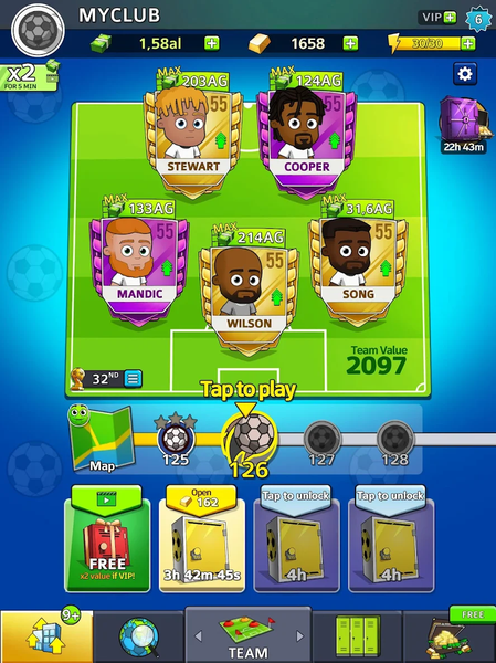 Idle Soccer Story - Tycoon RPG - عکس بازی موبایلی اندروید