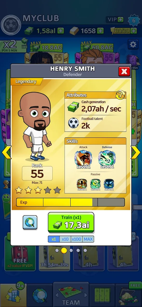 Idle Soccer Story - Tycoon RPG - عکس بازی موبایلی اندروید