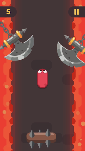 Worm Run! - Gameplay image of android game