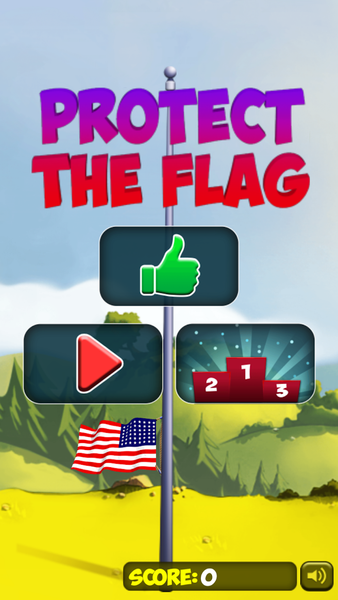 Protect The Flag - Gameplay image of android game