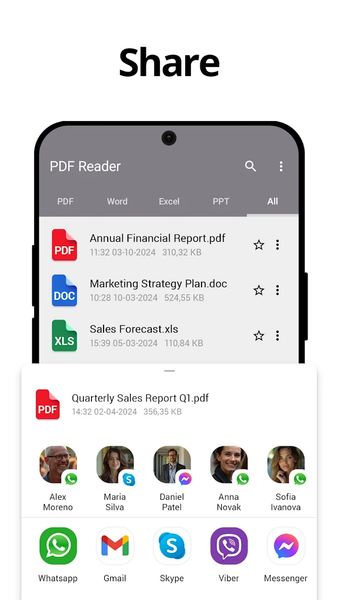 PDF Reader - PDF Scanner - Image screenshot of android app