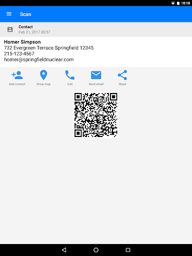 QR & Barcode Scanner - Image screenshot of android app