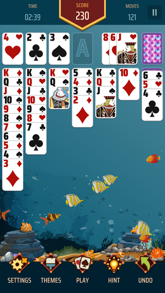 Solitaire - Gameplay image of android game