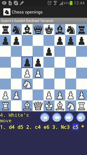 Chess Openings - Image screenshot of android app