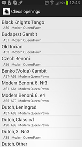 Chess Openings for Android - Download