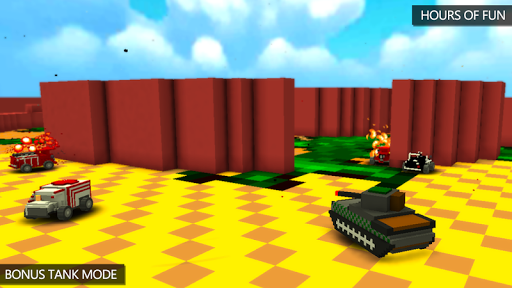 Blocky Demolition Derby - Gameplay image of android game