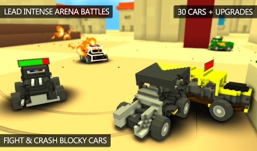 Blocky Demolition Derby - Gameplay image of android game