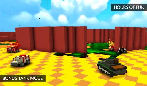 Blocky Demolition Derby - Gameplay image of android game