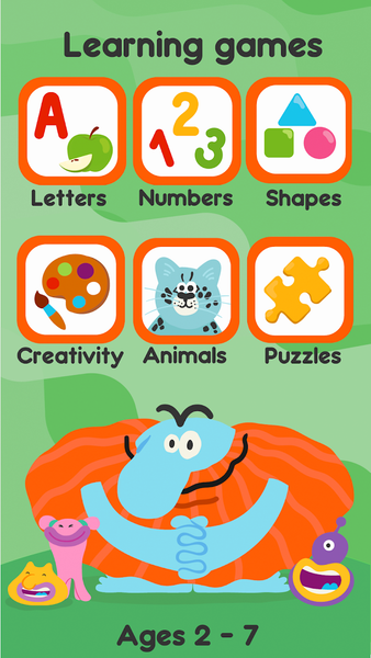 Learning games for Kids. Bodo - عکس بازی موبایلی اندروید