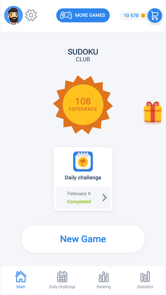 Sudoku Game - Daily Puzzles - عکس بازی موبایلی اندروید