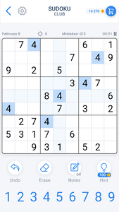 Sudoku Game - Daily Puzzles - Gameplay image of android game