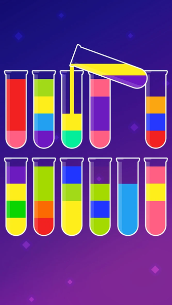 Water Sort Club - Puzzle Game - عکس بازی موبایلی اندروید