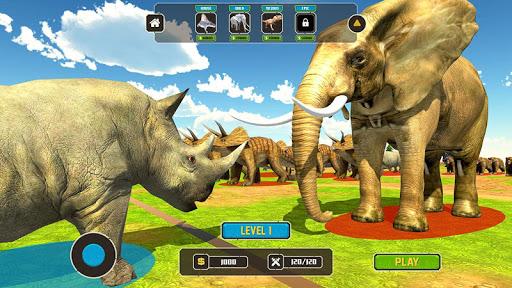 Wild Animals Kingdom Battle - Gameplay image of android game