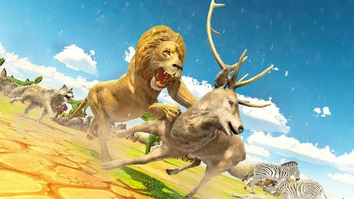 Wild Animals Kingdom Battle - Gameplay image of android game