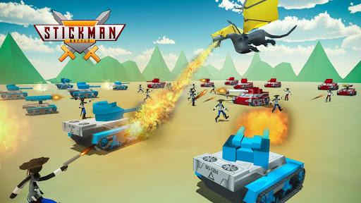 Stickman Battle Simulator - Stickman Warriors - عکس بازی موبایلی اندروید