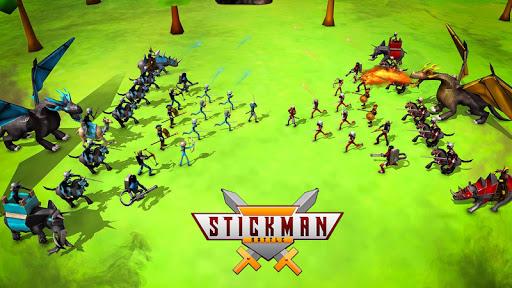Stickman Battle Simulator - Stickman Warriors - عکس بازی موبایلی اندروید