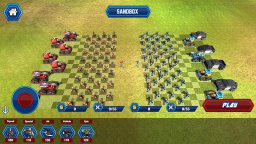 Police Battle Simulator game - Image screenshot of android app
