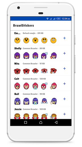 Stickers For Brawl Stars - WAStickerApps - Image screenshot of android app