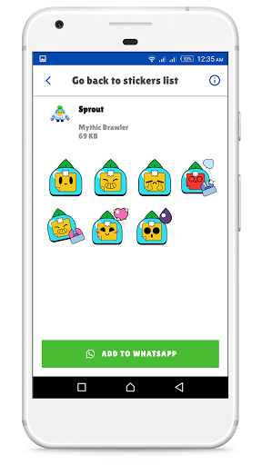Stickers For Brawl Stars - WAStickerApps - Image screenshot of android app