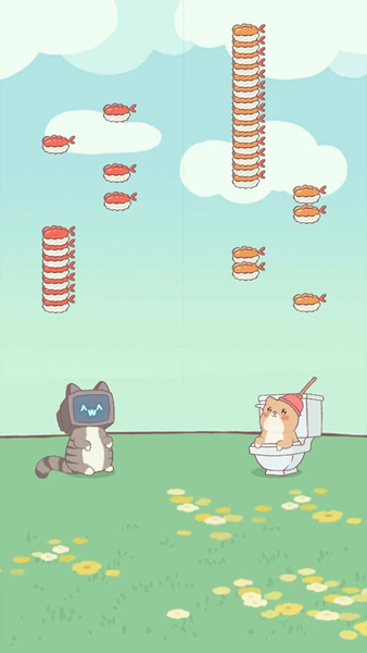 Kpop Duet Cats: Cute Meow Game - Gameplay image of android game