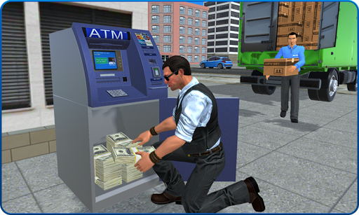 Bank Cash-in-transit Security Van Simulator 2018 - Gameplay image of android game
