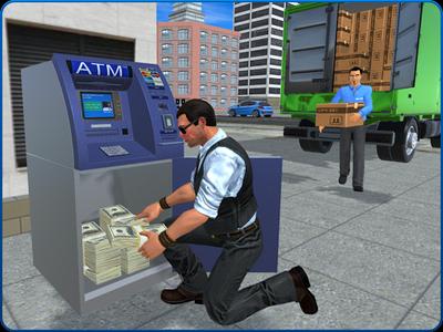 Bank Cash-in-transit Security Van Simulator 2018 - عکس بازی موبایلی اندروید