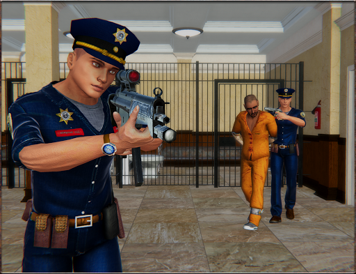 LA Police Run Away Prisoners Chase Simulator 2018 - Gameplay image of android game