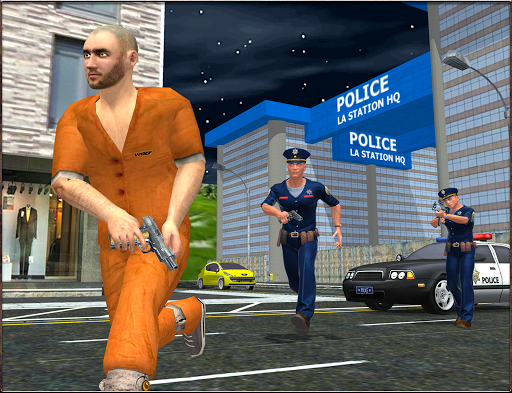 LA Police Run Away Prisoners Chase Simulator 2018 - عکس بازی موبایلی اندروید