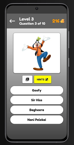 Guess Cartoon Character Quiz - عکس برنامه موبایلی اندروید