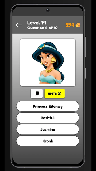 Guess Cartoon Character Quiz - عکس برنامه موبایلی اندروید