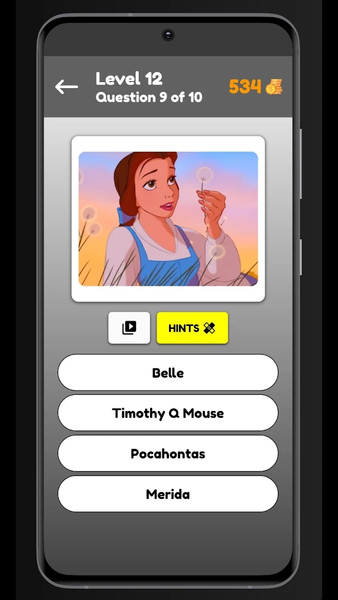Guess Cartoon Character Quiz - عکس برنامه موبایلی اندروید