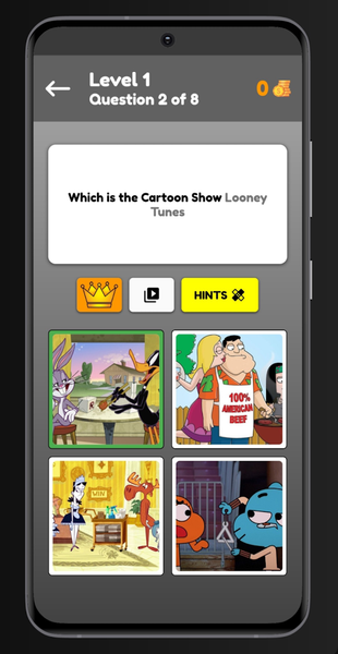 American Cartoon Quiz - عکس بازی موبایلی اندروید