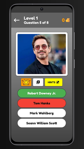 Hollywood Celebrity Quiz - عکس بازی موبایلی اندروید