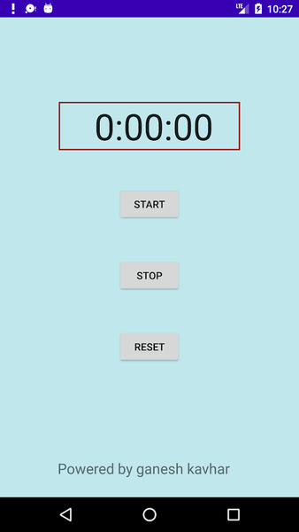 StopwatchGO - Image screenshot of android app