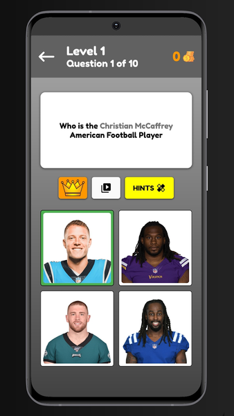 American Football Quiz - NFL - عکس برنامه موبایلی اندروید