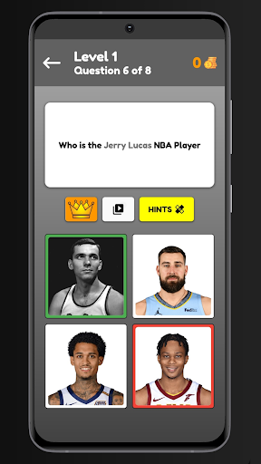 Basketball Quiz - NBA Quiz - Image screenshot of android app