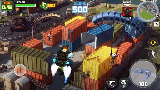 Gangstar City- Pixel Gun 3D Mafia Shooting Games - Gameplay image of android game