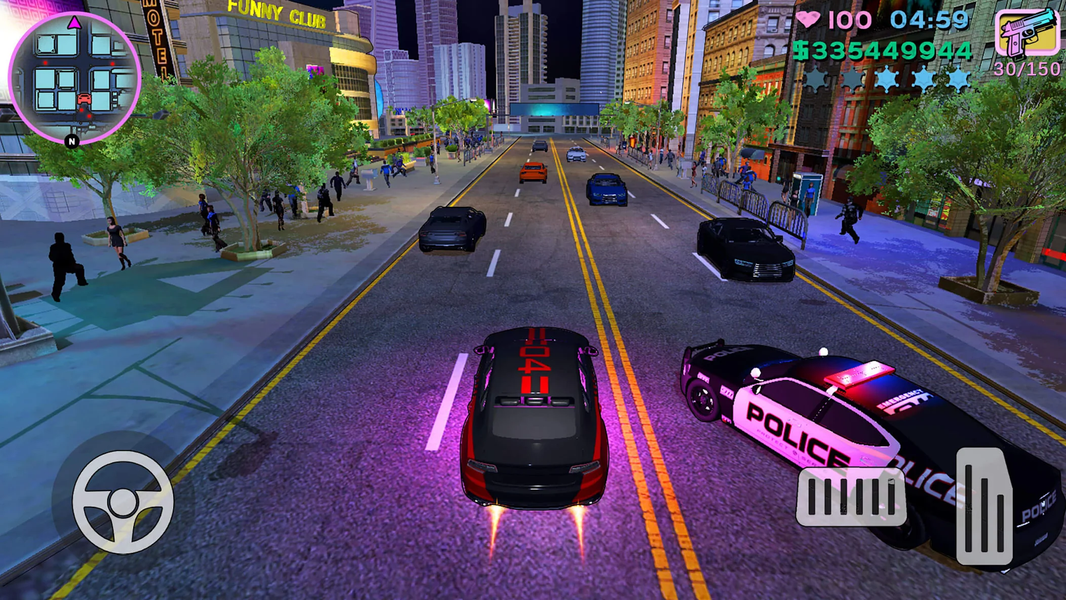 Grand Gangster Vegas Saints R - Gameplay image of android game