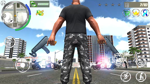 Miami Gangster Crime City Boss - Image screenshot of android app