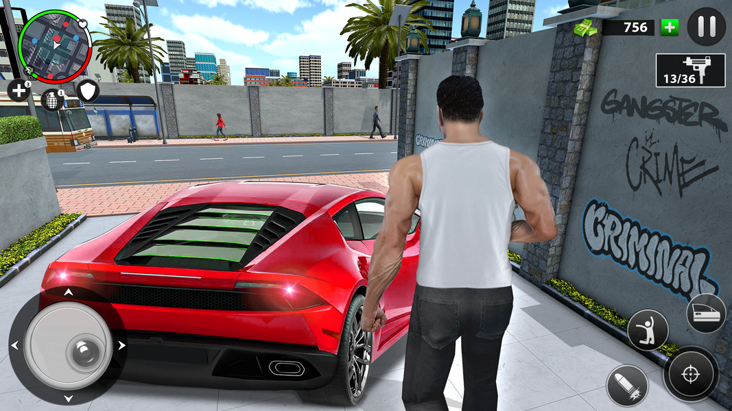 Real Grand Gangster Crime City - عکس بازی موبایلی اندروید