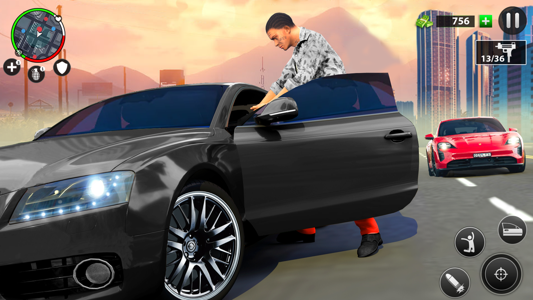 Real Grand Gangster Crime City - عکس بازی موبایلی اندروید