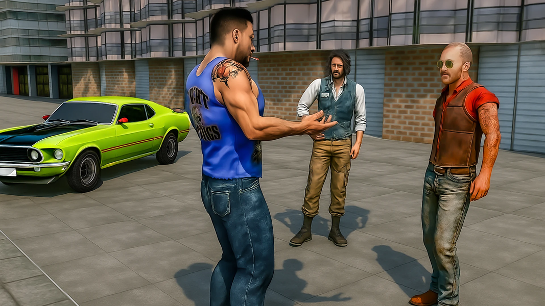 Gangster Mafia City Crime War - Gameplay image of android game