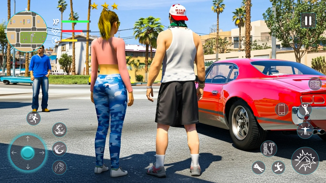 Open World Miami Gangster ۲۰۲۵ - عکس بازی موبایلی اندروید