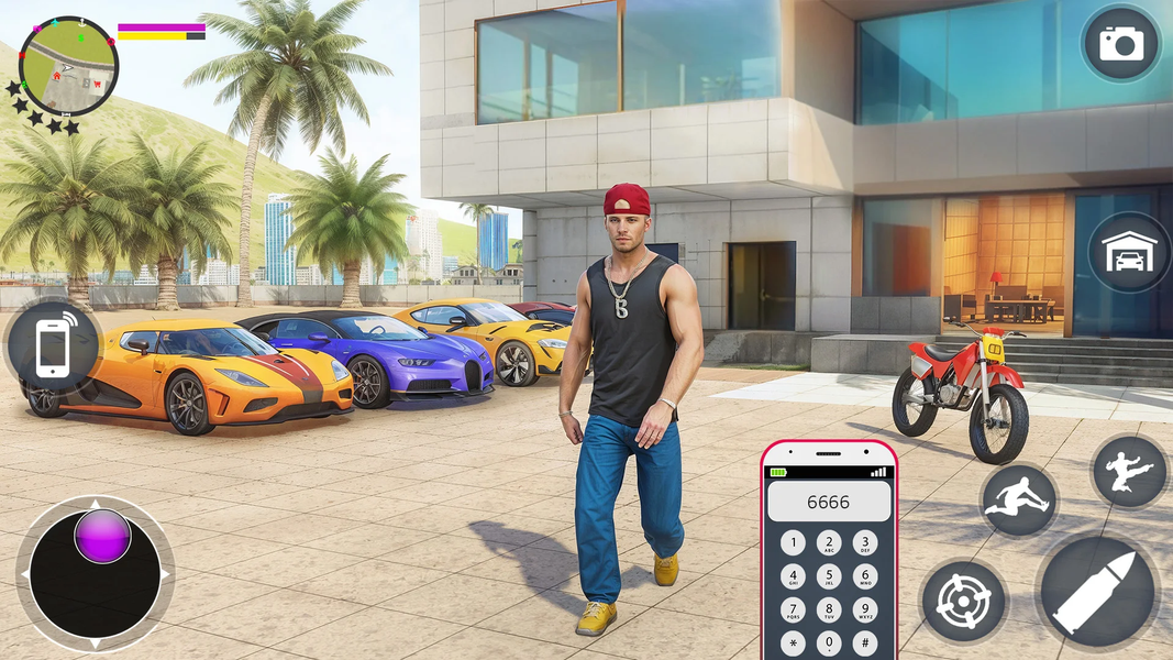 Gangster Games Open World City - عکس بازی موبایلی اندروید